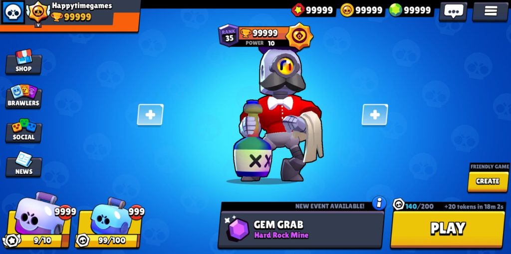 brawl stars hack server